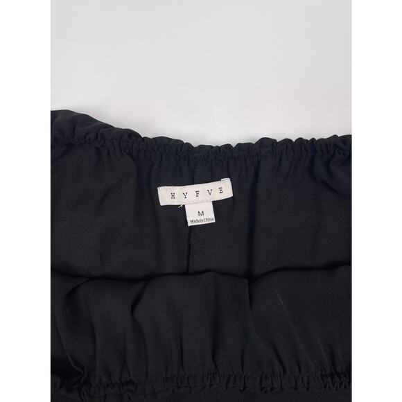 HYFVE Black Ruffle Jumpsuit Size M - Picture 5 of 9